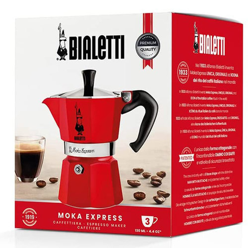 Bialetti Moka Express Red 3