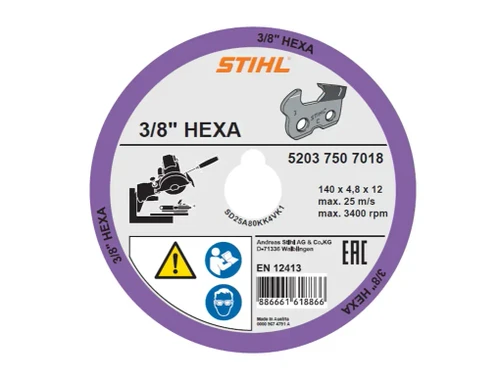 דיסק השחזה דגם HEXA סטיל