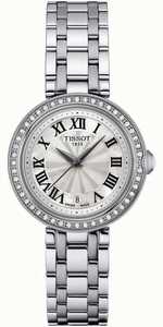 Tissot T1260106111300 BELLISSIMA נשים משובץ יהלומים