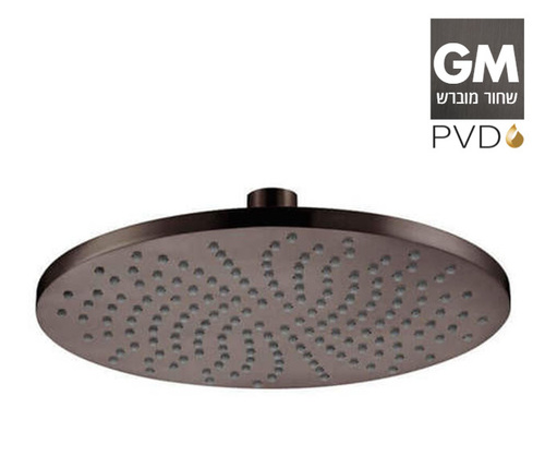 ראש מקלחת 801816GM שחור מוברש