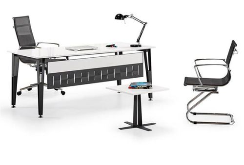 ‫שולחן משרדי Halley לבן רוחב 180 ס``מ‬‏