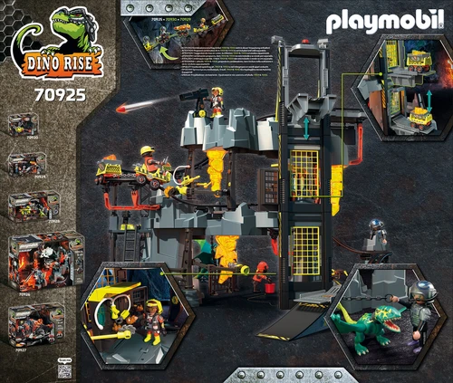משחק פליימוביל Dino Mine לגלאי 5+