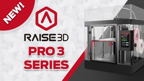 מדפסת תלת מימד - Raise3d Pro3 Plus 300X300X600  