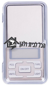 משקל כיס דיגיטלי מדויק גרמים Pocket Scale