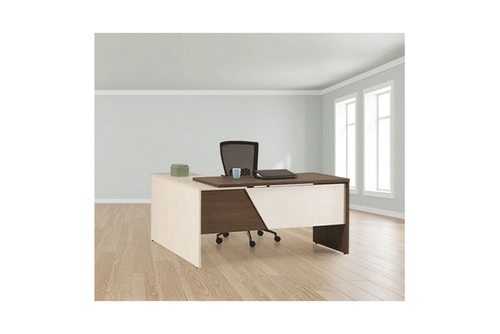 שולחן משרדי עם שלוחה 160 ס``מ EDUSSA צבע safirmesse/UD