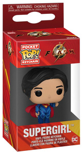 POP Keychain:The Flash- Supergirl Funko
