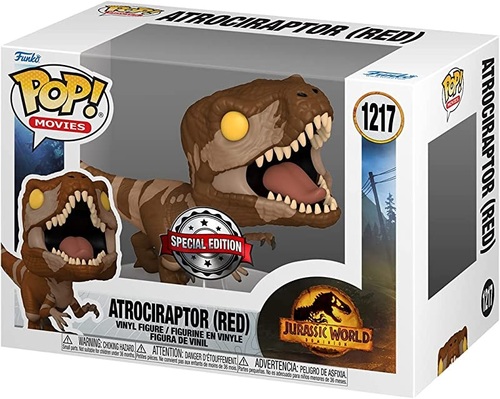 POP Movies:JW3 - Atrociraptor (Red)(אקסקלוסיבי מדבקה כסופה)