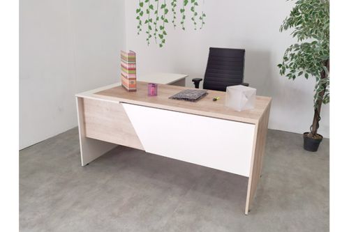 שולחן משרדי עם שלוחה 140 ס``מ EDUSSA צבע safirmesse