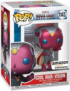 POP Marvel:CW BAS- Vision(אקסקלוסיבי מדבקה כסופה) Funko