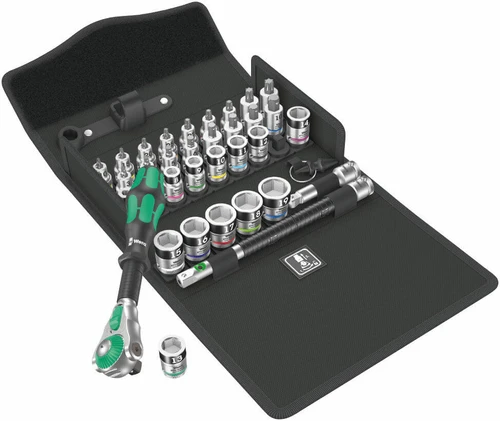 סט בוקסות 3/8 ציקלופ Wera 8100sb all in 05003536001