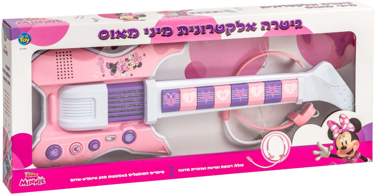 גיטרה אלקטרונית מיני מאוס + אוזניית מדונה