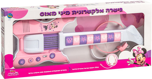 גיטרה אלקטרונית מיני מאוס + אוזניית מדונה