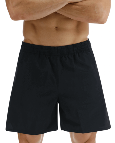 DECK-X SWIM SHORT BLACK  BLACK בגד ים גברים