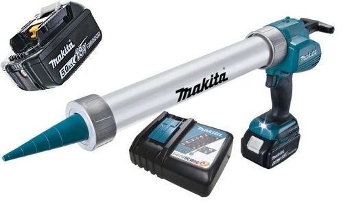 אקדח מרק 18V נטען כולל סוללה 5.0 אמפר ומטען MAKITA DCG180 מקיטה