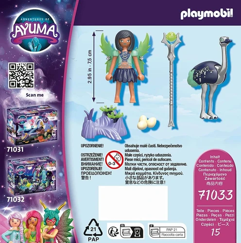 משחק פליימוביל פיית ירח עם חיית לב לגלאי 7+