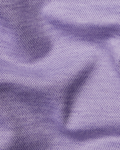 חולצת פולו  - Birdseye Pique Polo - Mauve Purple