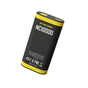 סוללה חיצונית נטענת עם פנס Nitecore NC10000