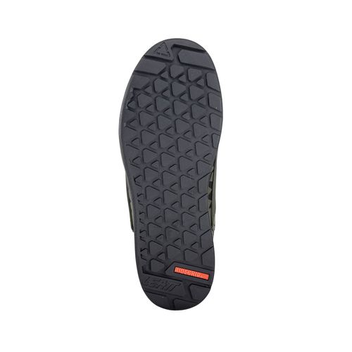 נעלי רכיבה ליט שחור / ירוק - LEATT MTB 3.0 FLAT CAMO V23