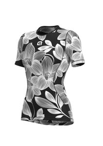 חולצת רשת נשים  GARDEN BASE LAYER MESH LADY JERSEY שחור-לבן בייס לייר דקיקה ביותר מנדפת מאוד מסנן קרינה