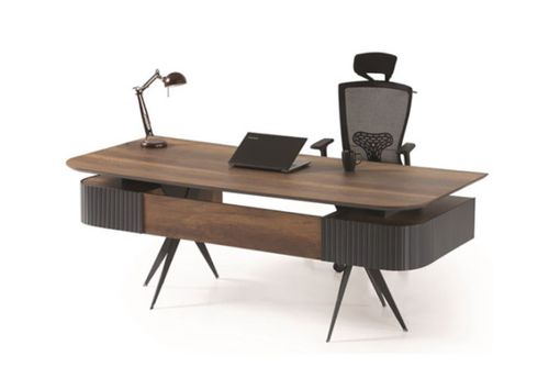 שולחן מנהל יוקרתי 220 ס``מ Kayra צבע BAROK