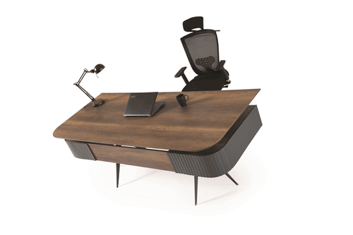 שולחן מנהל יוקרתי 220 ס``מ Kayra צבע BAROK