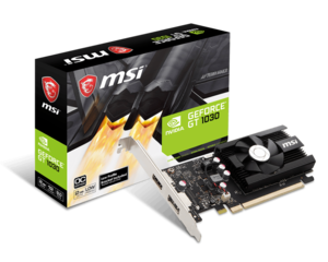 כרטיס מסך MSI GeForce GT 1030 2GD4 LP OC