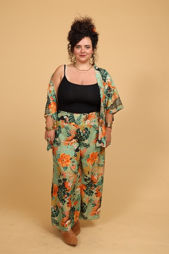 מכנס מיכל plus size