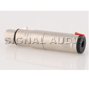 מחבר XLR נקבה ל PL STEREO נקבה