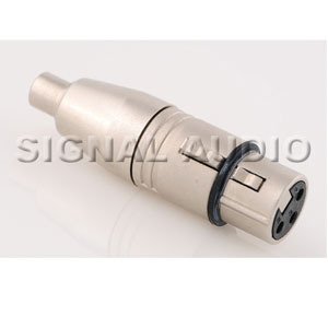 מחבר XLR נקבה ל RCA נקבה