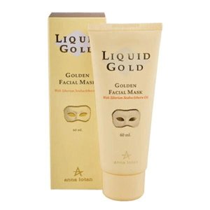 מסכת זהב Golden Facial Mask סדרת הזהב LIQUD GOLD אנה לוטן - 60 מ"ל