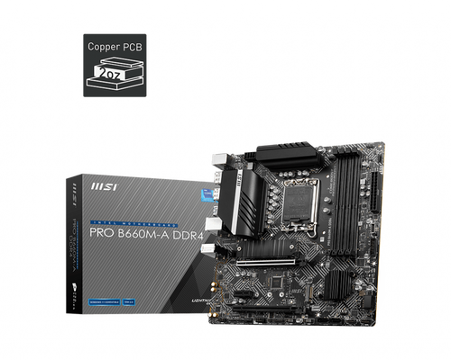 לוח אם MSI PRO B660M-A DDR4