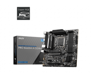 לוח אם MSI PRO B660M-A DDR4