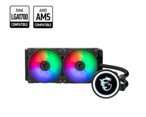 קירור נוזלי למעבד MSI MAG CORELIQUID B240