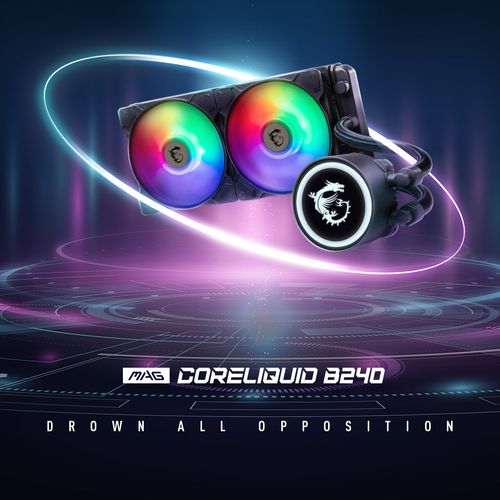 קירור נוזלי למעבד MSI MAG CORELIQUID B240