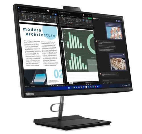 ‎LENOVO AIO 24 i5–1240P | 8GB | 256GB | DOS | 1Y (12B00029IV)