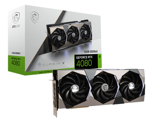 כרטיס מסך MSI GeForce RTX 4080 16GB SUPRIM X