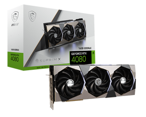 כרטיס מסך MSI GeForce RTX 4080 16GB SUPRIM X