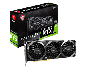 כרטיס מסך MSI GeForce RTX 3060 Ti VENTUS 3X 8G OC LHR
