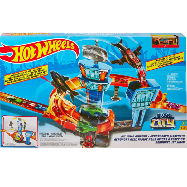 הוט ווילס מסלול מכוניות שדה תעופה – HOT WHEELS