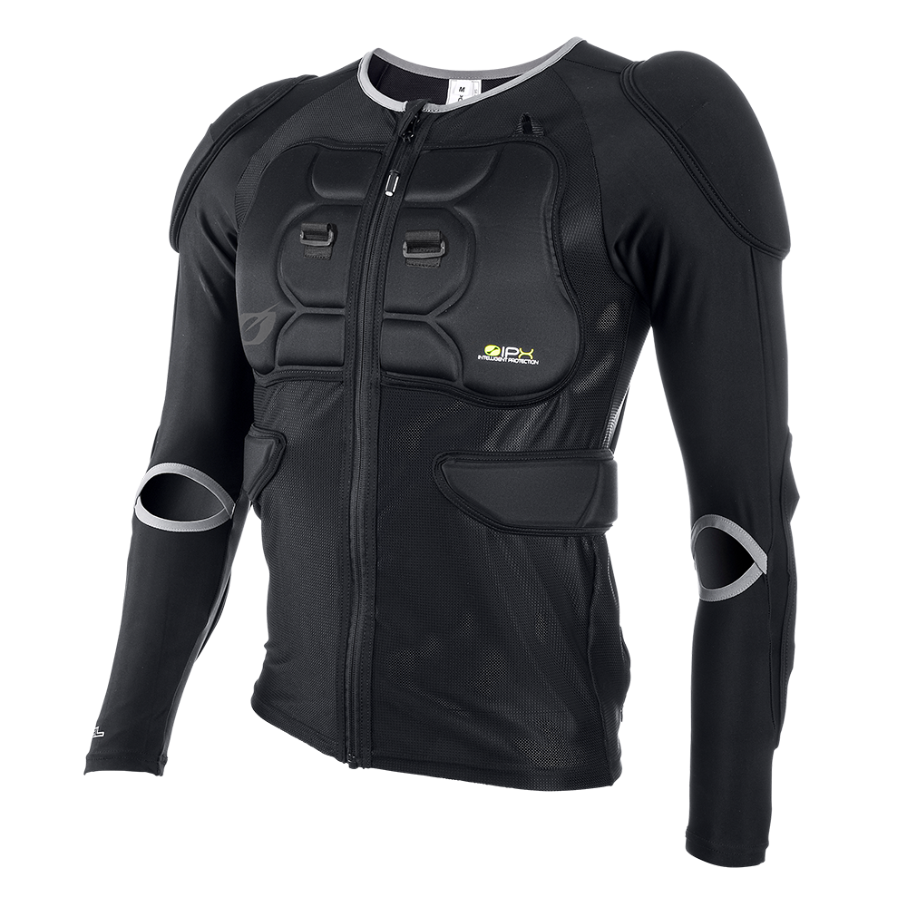 מעיל מגן קדמי רך גודל S עם מגנים IPX ברמה 2 - BP PROTECTOR JACKET BLACK