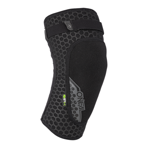 מגן מרפקים O'NEAL REDEEMA ELBOW GUARD בצבע שחור גודל S עם טכנולוגיית IPX רכה וגמישה, עיצוב דק ונושם עם רצועות סקוטש מונעות החלקה ואישור CE EN 1621-1