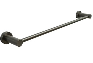 מוט מגבת בודד 60 ס"מ ROUND-4524-GR גרפיט שחור מוברש