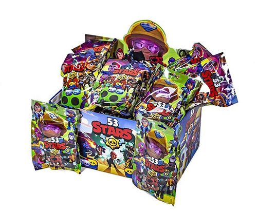 שקיות הפתעה - בראול סטארז עונה 53 דמות +3 קלפים Stars Heros Season