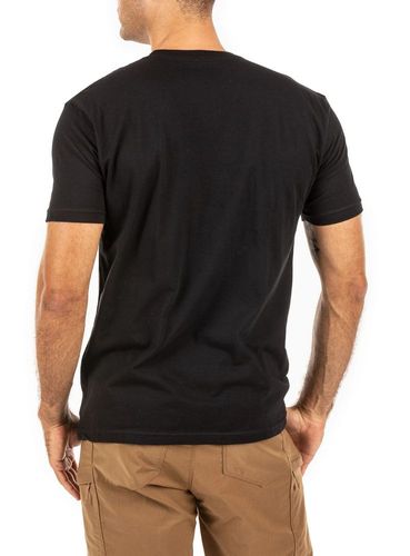 חולצת T דגם CROSSED AXE MOUNTAIN TEE BLACK - מחיר אילת
