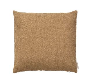 כרית מילוי נוצות 50X50 חום זהוב BOUCLE Cushion Tan