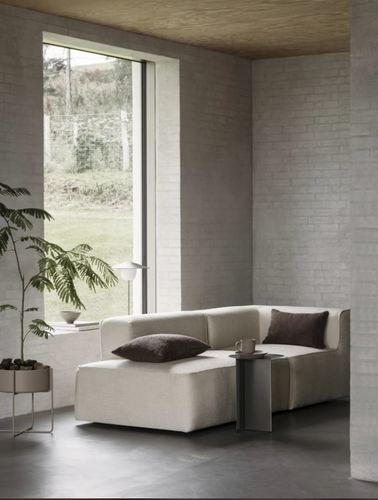 כרית מילוי נוצות 50X50 אספרסו BOUCLE Cushion Espresso