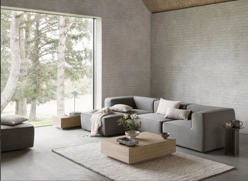 כרית מילוי נוצות 40X60 לבן BOUCLE Cushion Lily White