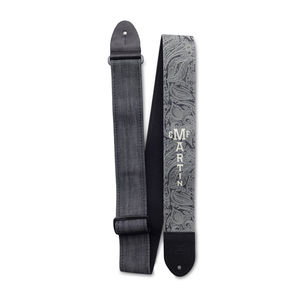 רצועה לגיטרה MARTIN trap,Denim,Black,Paisley