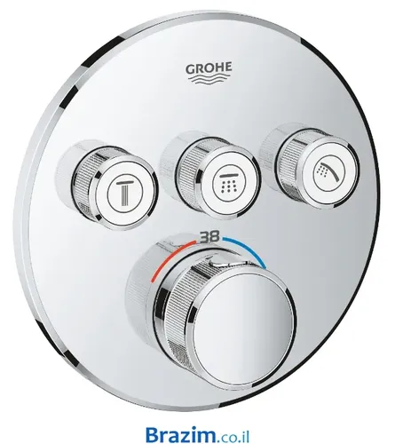 כיסוי אינטרפוץ 5 דרך גרואה SMART 29121000 לגוף 35600000 מבית Grohe.