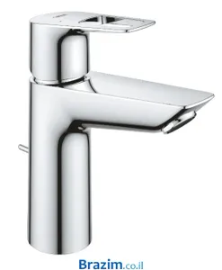 ברז רחצה בינוני גרואה BauLoop 23762001 כרום